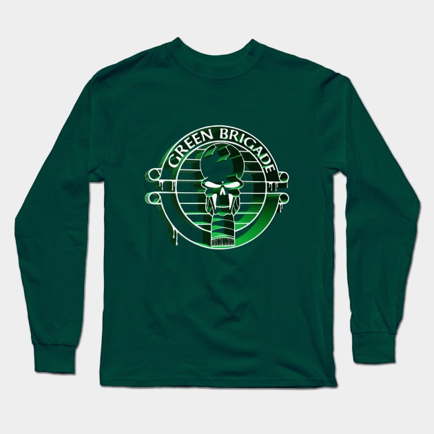 Green Brigade 3D Long Sleeve T-Shirt by Providentfoot